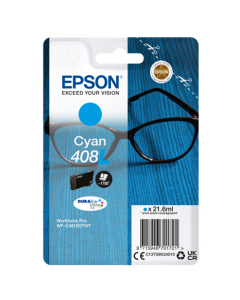 Epson Cartuccia DURABrite Ultra, 408L Ciano
