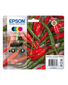 Epson Multipack 503XL Peperoncino BK/C/M/Y