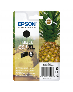 Epson Cartuccia 604XL Ananas Nero 8,9 ml
