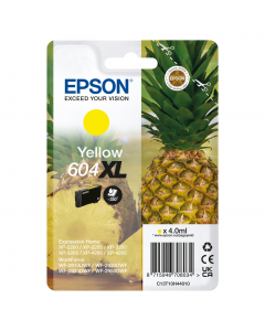 Epson Cartuccia 604XL Ananas Giallo  4 ml
