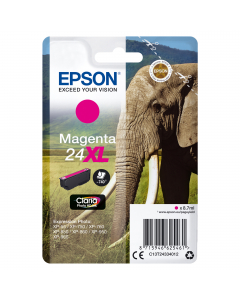 Cartuccia magenta claria photo hd serie 24XL ELEFANTE BLISTER