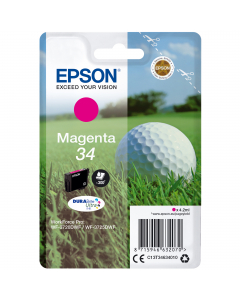 Cartuccia inchiostro magenta 34 PALLINA DA GOLF