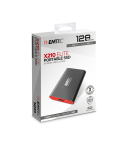 Emtec - X210 External - 128GB - ECSSD128GX210