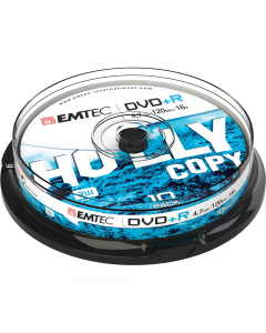 DVD+R EMTEC4,7GB 16X SPINDLE (kit 10pz)