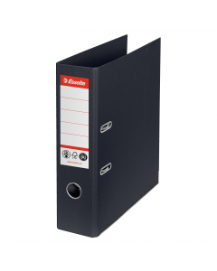 Raccoglitore con meccanismo a leva ecologico realizzato con carta riciclata al 100% con certificazioni ambientali Climate Neutral, FSC e Blue Angel. L'esclusivo meccanismo No.1 garantisce prestazioni superiori. 75 mm di larghezza e adatto per formato A4. 