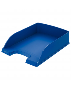 Vaschetta portacorrispondenza in PS. Bordi laterali più alti per una maggiore capacità (H70mm). Impilabile. Capacità standard nel formato A4. Dimensioni: 255x360x H70mm.
