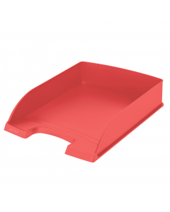 Leitz Recycle Vaschetta portacorrispondenza
. Vaschetta portacorrispondenza di qualità superiore e accattivante, realizzata
con almeno il 90% di plastica riciclata post-consumo e adatta per il formato
A4. Zero impatto climatico grazie alla riduzione e all