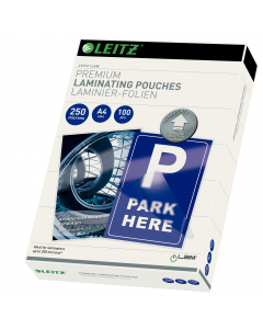 Buste pouch iLAM UDT "Unique direction technology", facile e veloce. Nessun rischio di inceppamento. Le frecce presenti sulle pouch mostrano il corretto verso di inserimento e scompaiono dopo la plastificazione. Il documento sarà quindi plastificato resis