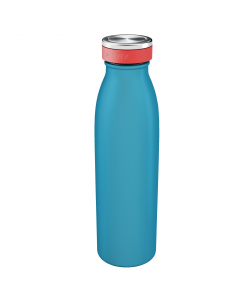 Elegante bottiglia termica. Mantiene le bevande calde e fredde alla giusta temperatura. In acciaio inossidabile con un design minimalista.