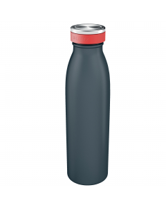 Elegante bottiglia termica. Mantiene le bevande calde e fredde alla giusta temperatura. In acciaio inossidabile con un design minimalista.