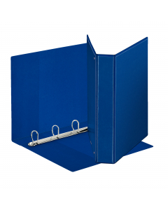 Raccoglitore display formato Maxi, in cartone da 2 mm rivestito in polipropilene eco-compatibile con finitura tipo pelle. Il rivestimento, incollato su entrambi i lati e saldato ai bordi, garantisce un prodotto di qualità eccellente. Il formato del raccog