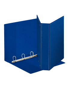 Raccoglitore display formato Maxi, in cartone da 2 mm rivestito in polipropilene eco-compatibile con finitura tipo pelle. Il rivestimento, incollato su entrambi i lati e saldato ai bordi, garantisce un prodotto di qualità eccellente. Il formato del raccog