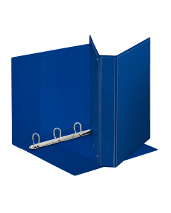 Raccoglitore display formato Maxi, in cartone da 2 mm rivestito in polipropilene eco-compatibile con finitura tipo pelle. Il rivestimento, incollato su entrambi i lati e saldato ai bordi, garantisce un prodotto di qualità eccellente. Il formato del raccog