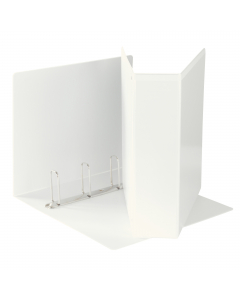 Raccoglitore display formato Maxi, in cartone da 2 mm rivestito in polipropilene eco-compatibile con finitura tipo pelle. Il rivestimento, incollato su entrambi i lati e saldato ai bordi, garantisce un prodotto di qualità eccellente. Il formato del raccog
