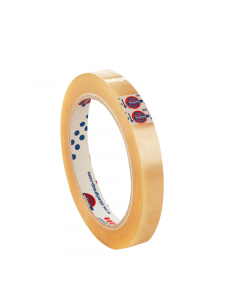 Nastro monoadesivo con supporto in PVC e adesivo in gomma naturale. Spessore totale 52 micron. Buona aderenza su tutti i supporti, anche su cartone riciclato e superfici irregolari. Srotolamento silenzioso.
Nastro: Monoadesivo 
Adesivo: Gomma naturale 
Su