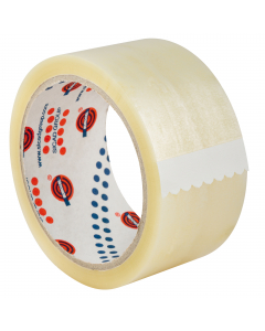 Nastro monoadesivo con supporto in PVC e adesivo in gomma naturale. Spessore totale 52 micron. Buona aderenza su tutti i supporti, anche su cartone riciclato e superfici irregolari. Srotolamento silenzioso.
• Nastro: Monoadesivo 
• Adesivo: Gomma naturale