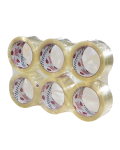 Nastro standard con supporto in polipropilene e adesivo acrilico all'acqua. Spessore totale 48 micron. Ottima resistenza all’invecchiamento ed agli UV.  Srotolamento silenzioso.
 • Nastro: Monoadesivo 
• Adesivo: Acrilico base acqua 
• Supporto: BOPP 
• A