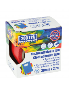 Nastro monoadesivo telato e colorato adatto per lavori di ufficio, rilegatura di copertine ed applicazioni di rifinitura estetica di alcuni lavori in ambito domestico. Grazie alla versatilità è utilizzabile anche nella realizzazione di scenografie in ambi