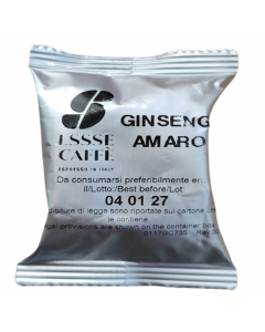 Capsule per caffè ginseng amaro ESSSE Caffè. Compatibili con macchine Essse Caffè S12, S20 e S20 Latte.