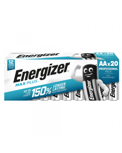 Blister da 20 Pile Alcaline Max Plus E91 DP20 60/120-Energizer