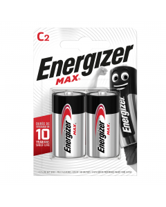 Batterie mezza torcia C alcalina in blister da 2 pezzi