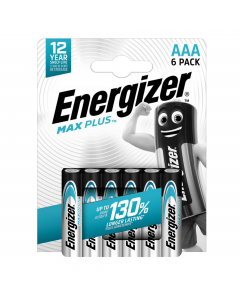 Blister da 6 Pile Alcalina AAA MAX PLUS-Energizer