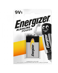 Batteria transistor 9V alcalina in blister da 1 pezzo