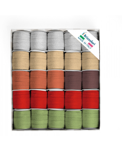 Rocche Glitty 10mmx5mt in colori assortiti.