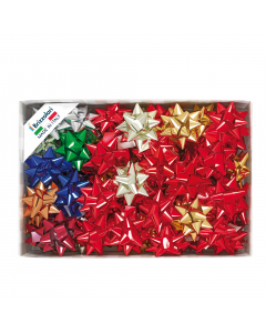 Stelle metal mm19xØ9cm in colori assortiti.