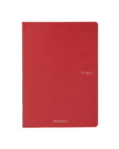 Quaderno con rilegatura a punto metallico, cucitura con 3 punti per ottenere una maggiore resistenza. Copertina in cartoncino da 290 g/m2. 40 fogli interni in carta da 90g m/2. Formato A4. Copertina di carta Sirio Denim tinta in pasta con una trama superf
