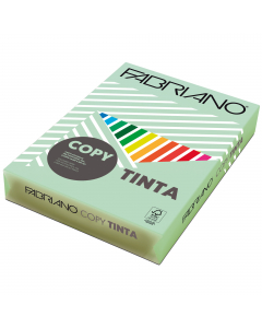Carta naturale, colorata in massa e in superfice. Ottima qualità. Prodotta con il 100% di cellulosa E.C.F., certificata FSC. Acid free con riserva alcalina a garanzia di lunga conservazione. Long Life (ISO 9706). Idonea per fotocopie, stampe laser ed inkj