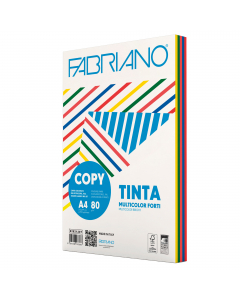 Carta naturale, colorata in massa e in superfice. Ottima qualitÓ. Prodotta con il 100% di cellulosa E.C.F., certificata FSC. Acid free con riserva alcalina a garanzia di lunga conservazione. Long Life (ISO 9706). Idonea per fotocopie, stampe laser ed inkj