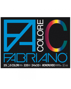 Le superfici, liscia da un lato e ruvida dall'altro, rendono questo prodotto particolarmente stimolante per ogni applicazione creativa. Colori: giallo, rosso, verde, blu, nero.