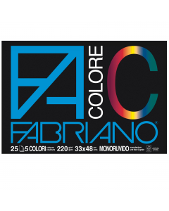 Le superfici, liscia da un lato e ruvida dall'altro, rendono questo prodotto particolarmente stimolante per ogni applicazione creativa. Colori: giallo, rosso, verde, blu, nero.