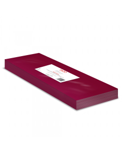 Confezione da 25 tovaglie di carta 100x100cm. Linea Airlaid. Colore: bordeaux