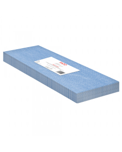 Tovaglia 100x100cm. Coordinati preziosi in Airlaid. Linea Cachemire: blu.