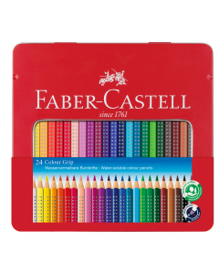 Matite colorate con sezione triangolare ergonomica. Fusto in legno certificato FSC. Zona grip con pallini antiscivolo per una presa sicura. Atossiche. Verniciatura a base d'acqua. Spazio sul fusto per scrivere il nome. Facilmente lavabili da pelle e tessu