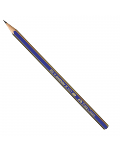 Matita in grafite Goldfaber 1221, fusto a sezione esagonale oro e blu. Mina morbida e scorrevole, resistente alla rottura grazie al sistema brevettato SV. Ideale per la scuola e per l’ufficio.
Disponibile nelle gradazioni HB B 2B H e 2H.
Gradazione HB, co