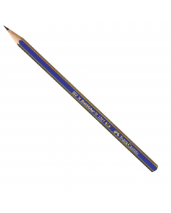 Matita in grafite Goldfaber 1221, fusto a sezione esagonale oro e blu. Mina morbida e scorrevole, resistente alla rottura grazie al sistema brevettato SV. Ideale per la scuola e per l’ufficio.
Disponibile nelle gradazioni HB B 2B H e 2H.
Gradazione 3B, co