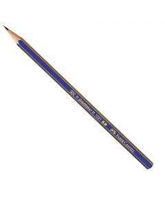 Matita in grafite Goldfaber 1221, fusto a sezione esagonale oro e blu. Mina morbida e scorrevole, resistente alla rottura grazie al sistema brevettato SV. Ideale per la scuola e per l’ufficio.
Disponibile nelle gradazioni HB B 2B H e 2H.
Gradazione F, con