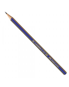 Matita in grafite Goldfaber 1221, fusto a sezione esagonale oro e blu. Mina morbida e scorrevole, resistente alla rottura grazie al sistema brevettato SV. Ideale per la scuola e per l’ufficio.
Disponibile nelle gradazioni HB B 2B H e 2H.
Gradazione H, con