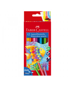 Pastelli acquerellabili in astuccio di cartone