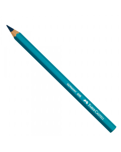 Matita esagonale jumbo con mina per alimenti. Ideale per macellai. Colore mina blu, confezione 12 pezzi.