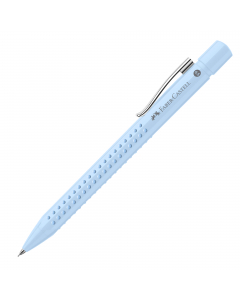 Portamine a forma triangolare ergonomica, dotato di area soft grip per un’impugnatura stabile e antiscivolo. Mina resistente alla rottura e ideale per scrivere. Gomma per cancellare extra lunga estraibile sotto al cappuccio. Ricaricabile con mine 0.5mm