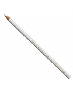Matita universale rotonda per scrivere su vetro, metallo, plastica.Fusto dello stesso colore della mina.Colore mina bianco, confezione 12 pezzi.
