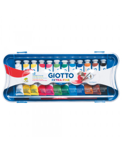 Tempera ultrafine concentrata, in tubetto di alluminio con tappo a vite in plastica. Ideale per pittura, particolarmente ricca di pigmenti è densa e coprente Diluibile con acqua fino ad ottenere effetti di trasparenza, si può facilmente miscelare per crea
