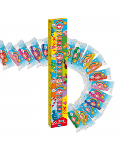 1 Kg e 100g DI PASTA MADE IN ITALY! L’unica confezione con tutta la gamma cromatica di Didò per un regalo fuori misura!
Una confezione così non si era mai vista prima!  I bambini amano Didò, e Didò vuole premiare i suoi piccoli fan con un super-pack: 22 s
