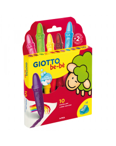 Superpastelloni a cera ideali per i più piccoli. Sicuri, superava bili,  super-resistenti alle cadute e dermatologicamente testati. Specifici per un primo approccio al colore già al di sotto dei tre anni. Sicurezza totale garantita componenti selezionati 