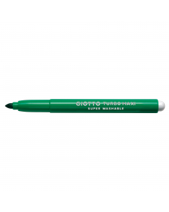 Pennarello formato maxi, facili da impugnare, punta grande antirientro in fibra super resistente diam. 5mm. Inchiostri innocui, ottima lavabilita' da mani e tessuti. Cappuccio ventilato e tappo di sicurezza.
