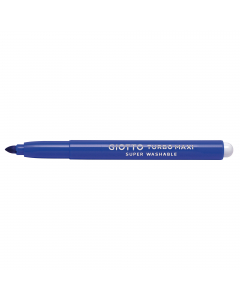 Pennarello formato maxi, facili da impugnare, punta grande antirientro in fibra super resistente diam. 5mm. Inchiostri innocui, ottima lavabilita' da mani e tessuti. Cappuccio ventilato e tappo di sicurezza.